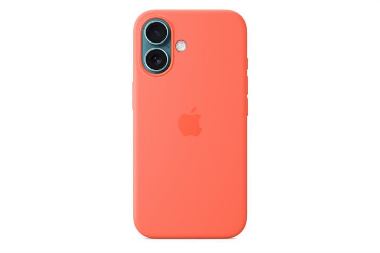Ốp lưng MagSafe iPhone 16 Silicone Apple Màu Cam