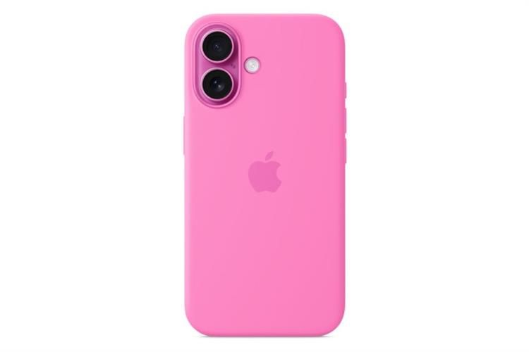 Ốp lưng MagSafe iPhone 16 Silicone Apple Màu Hồng