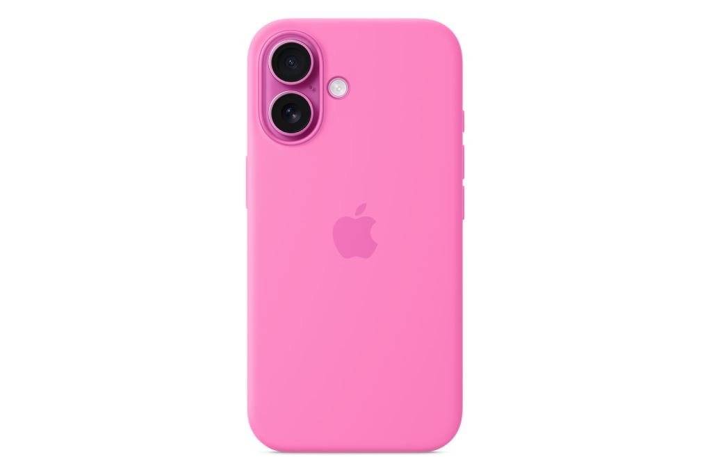 Ốp lưng MagSafe iPhone 16 Silicone Apple Màu Hồng