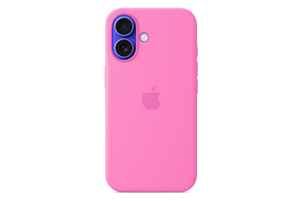 Ốp lưng MagSafe iPhone 16 Silicone Apple Màu Hồng