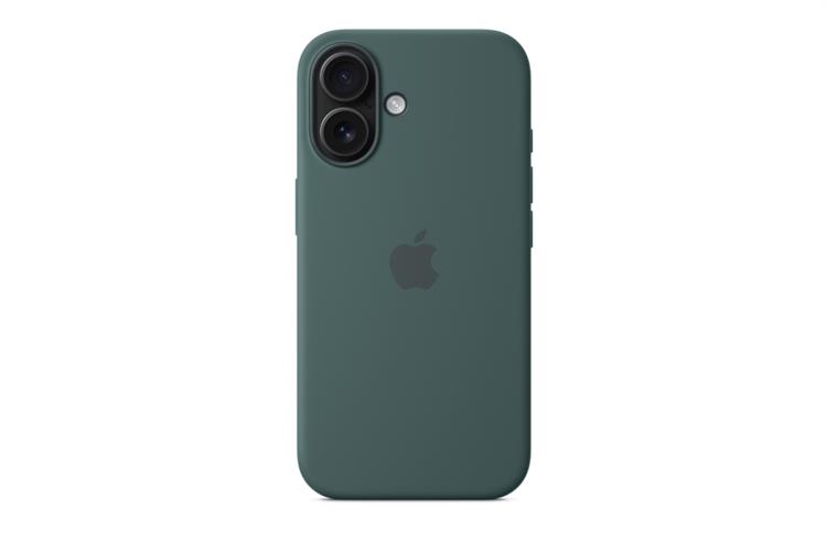 Ốp lưng MagSafe iPhone 16 Silicone Apple Màu Xanh lá