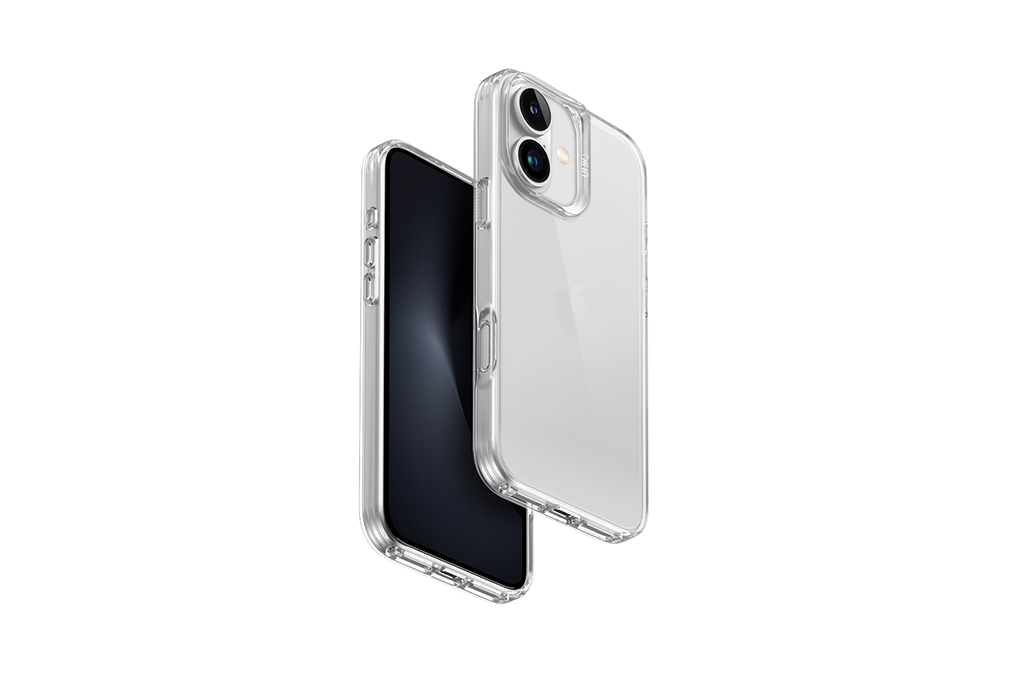Ốp lưng iPhone 16 Plus Nhựa dẻo TPU UNIQ AIR FENDER Màu Trắng