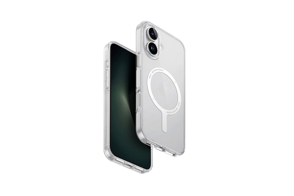 Ốp lưng MagSafe iPhone 16 Plus Nhựa cứng viền dẻo UNIQ MAGCLICK CHARGING CLARIO (ECO) - 3