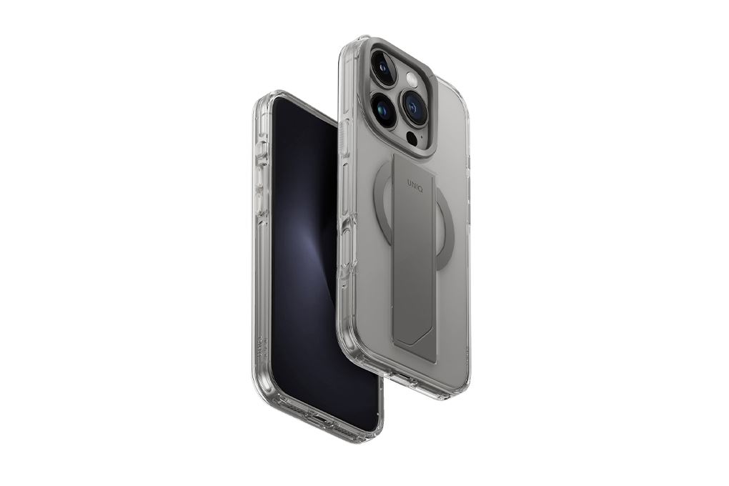 Ốp lưng MagSafe iPhone 16 Pro Nhựa TPU PC ALU UNIQ HELDRO MAX MAGCLICK WITH CAMERA STAND - 2