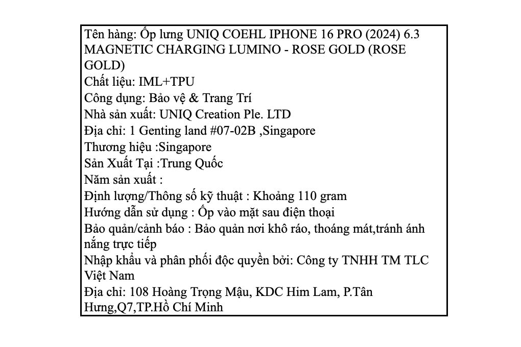 Ốp lưng MagSafe iPhone 16 Pro Nhựa TPU IML UNIQ MAGNETIC CHARGING LUMINO - 4