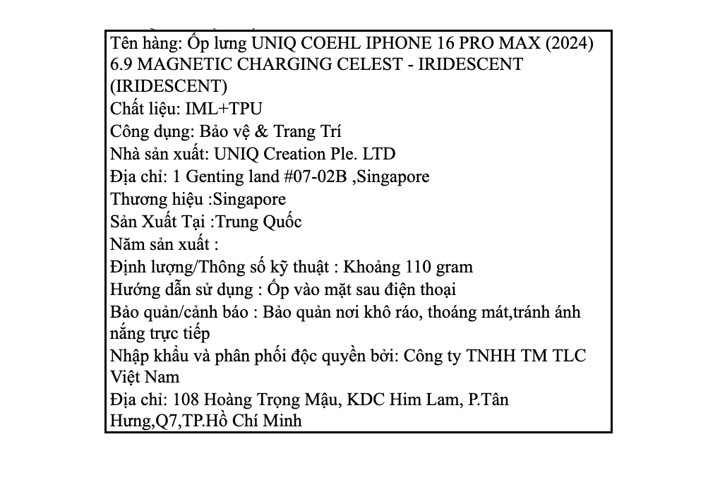 Ốp lưng MagSafe iPhone 16 Pro Max Nhựa TPU IML UNIQ MAGNETIC CHARGING CELEST - 4