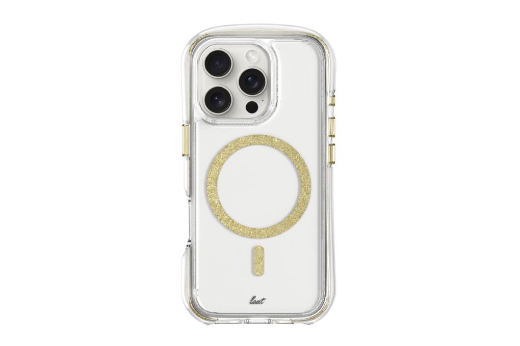 Ốp lưng MagSafe iPhone 16 Pro Nhựa cứng viền dẻo LAUT Aero Sparkle