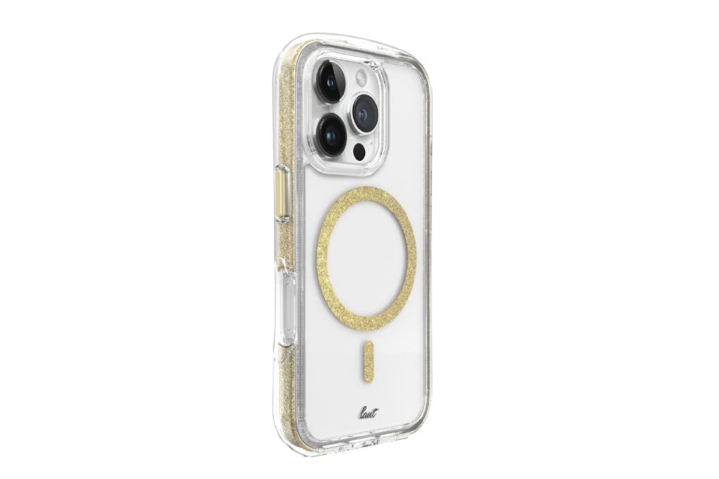 Ốp lưng MagSafe iPhone 16 Pro Nhựa cứng viền dẻo LAUT Aero Sparkle - 2