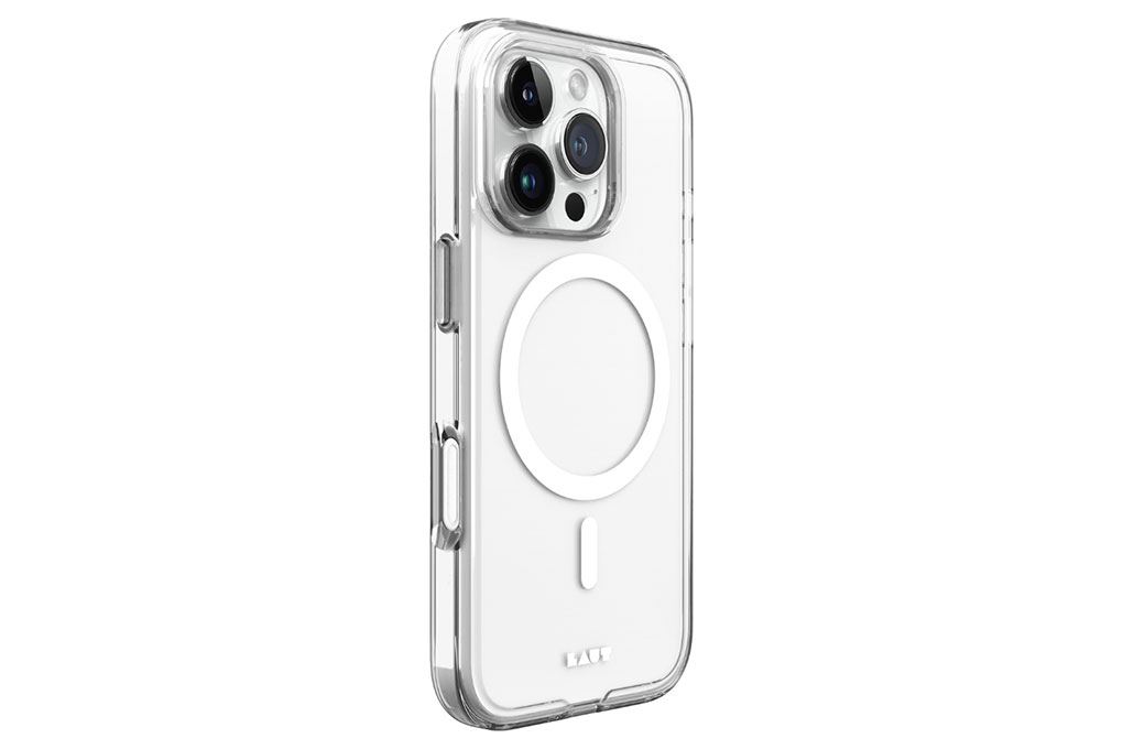 Ốp lưng MagSafe iPhone 16 Pro Nhựa cứng viền dẻo LAUT Crystal-M - 3