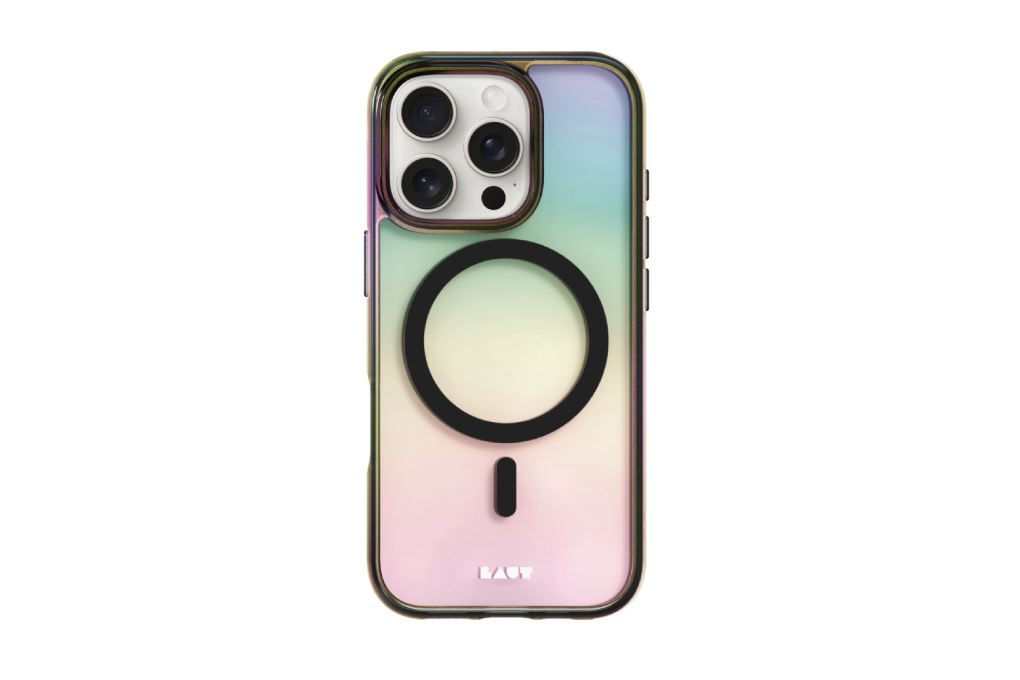 Ốp lưng MagSafe iPhone 16 Pro Nhựa cứng viền dẻo LAUT HOLO