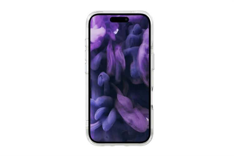 Ốp lưng MagSafe iPhone 16 Pro Nhựa cứng viền dẻo LAUT HOLO Màu Trắng