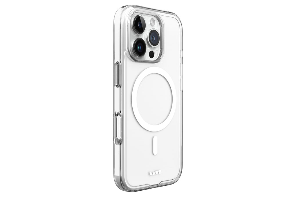 Ốp lưng MagSafe iPhone 16 Pro Max Nhựa cứng viền dẻo LAUT Crystal-M - 3