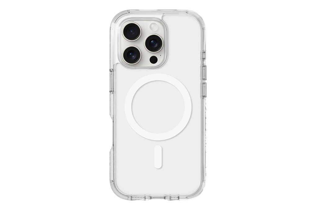 Ốp lưng MagSafe iPhone 16 Pro Max Nhựa cứng PC LAUT Crystal Matter X Màu Trắng