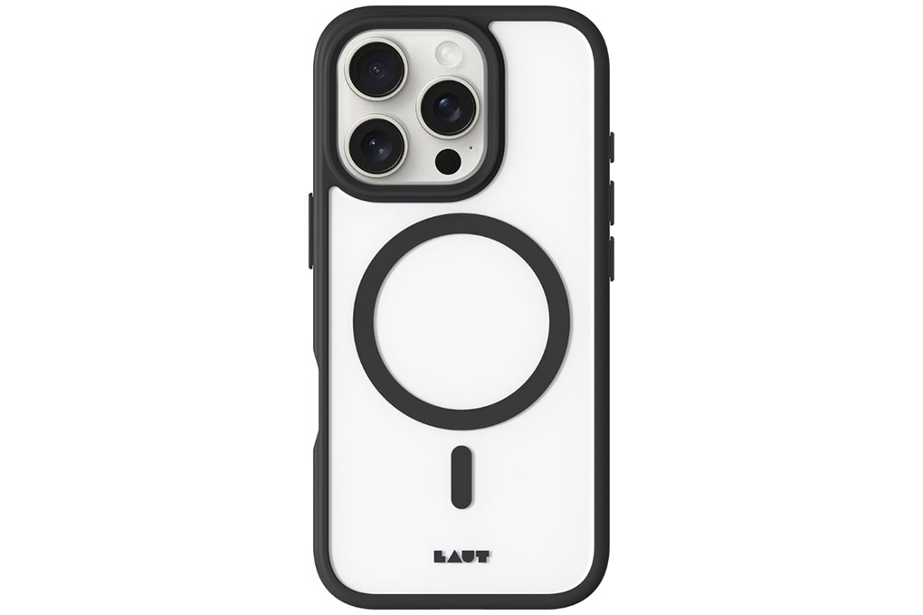 Ốp lưng MagSafe iPhone 16 Pro Max Nhựa cứng viền dẻo LAUT PROTECT