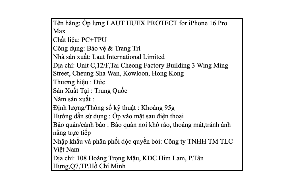 Ốp lưng MagSafe iPhone 16 Pro Max Nhựa cứng viền dẻo LAUT PROTECT - 4