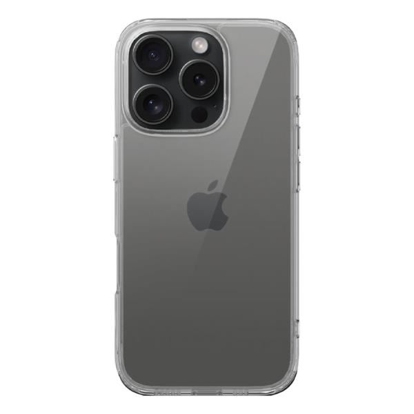 Ốp lưng iPhone 16 Pro Max nhựa cứng viền dẻo Mipow Tempered Glass PS16D-CR