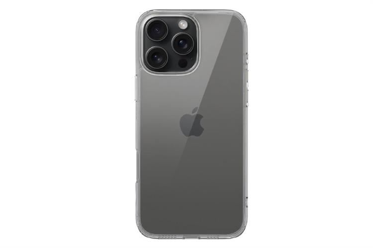 Ốp lưng iPhone 16 Pro Max nhựa dẻo TPU Mipow Ultra Thin ST16D-CR Chính hãng Màu Trắng