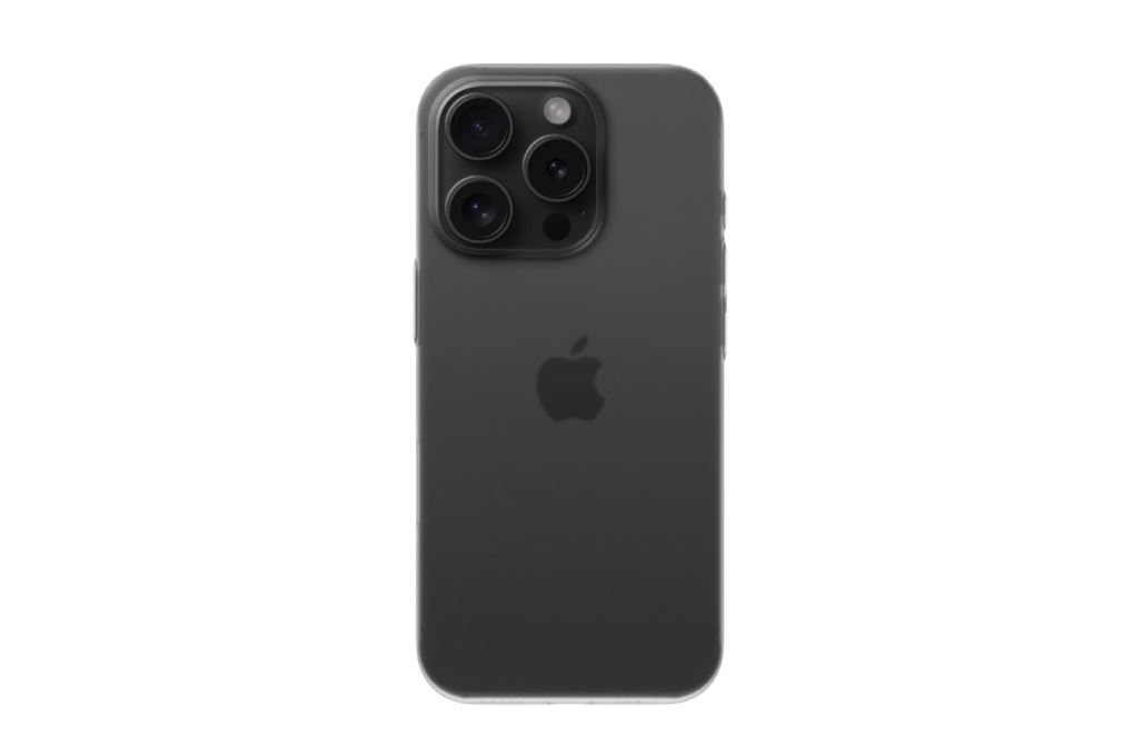 Ốp lưng iPhone 16 Pro nhựa cứng Mipow Slim SL16B Màu Đen