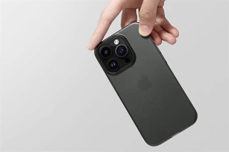 Ốp lưng iPhone 16 Pro nhựa cứng Mipow Slim SL16B Màu Đen