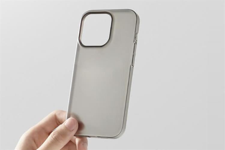 Ốp lưng iPhone 16 Pro nhựa cứng Mipow Slim SL16B Màu Đen