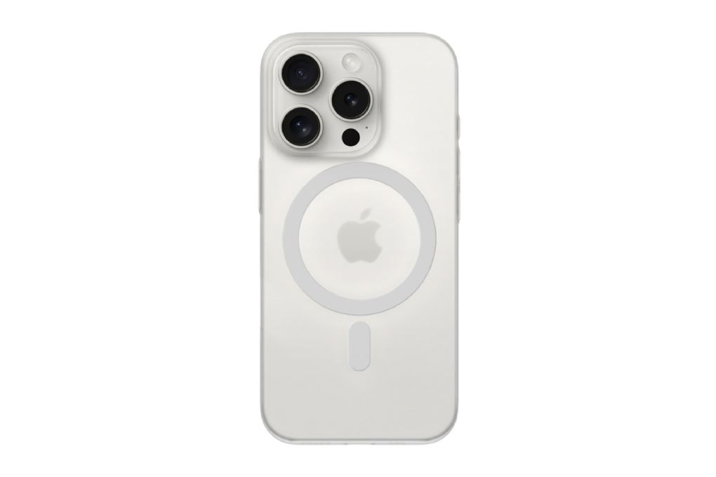 Ốp lưng MagSafe iPhone 16 Pro Max nhựa cứng Mipow Slim SM16D Màu Trắng
