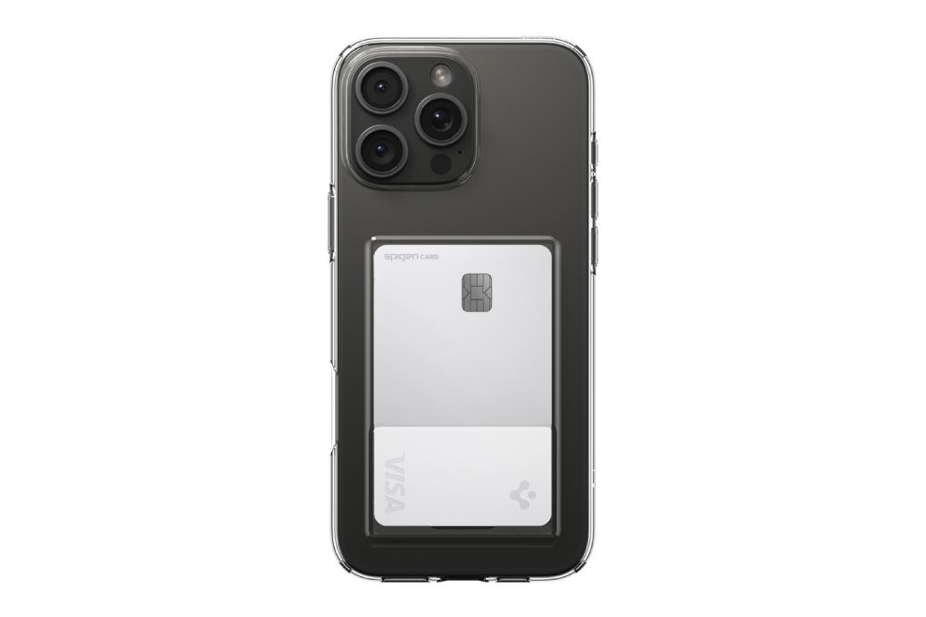 Ốp lưng iPhone 16 Pro Max Nhựa TPU SPIGEN Crystal Slot ACS08011 Màu Trắng