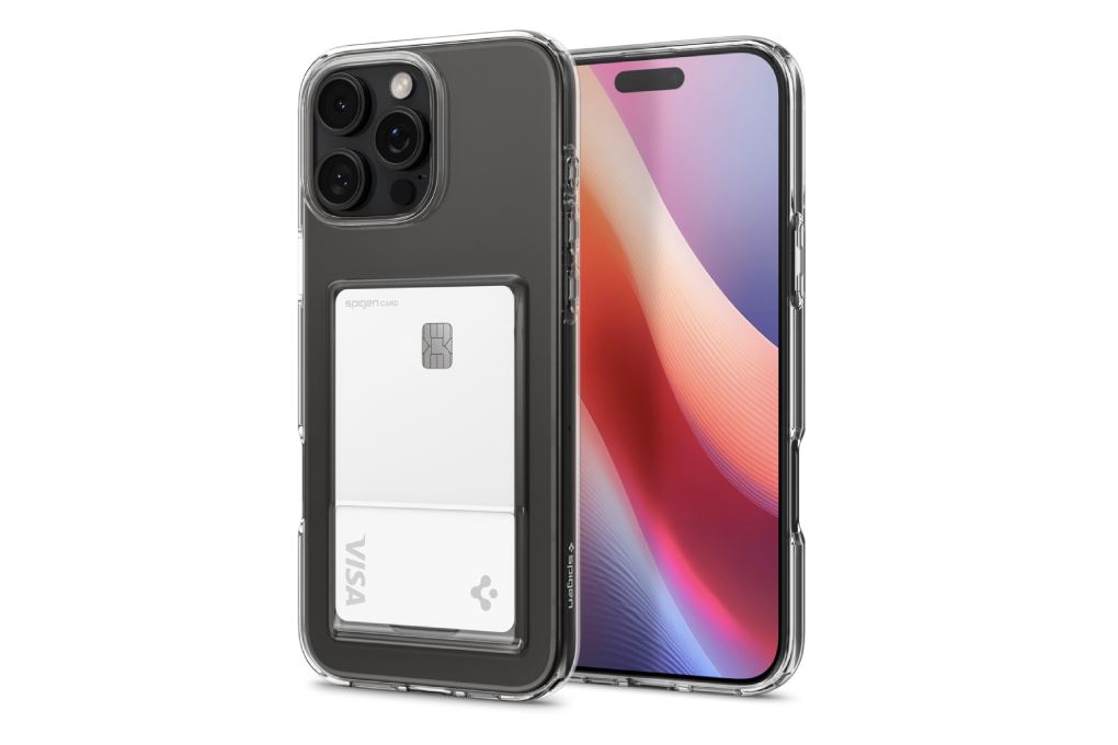 Ốp lưng iPhone 16 Pro Max Nhựa TPU SPIGEN Crystal Slot ACS08011 Màu Trắng