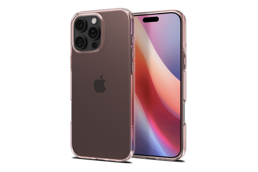 Ốp lưng iPhone 16 Pro Max Nhựa TPU SPIGEN Crystal Flex ACS08027 Màu Hồng