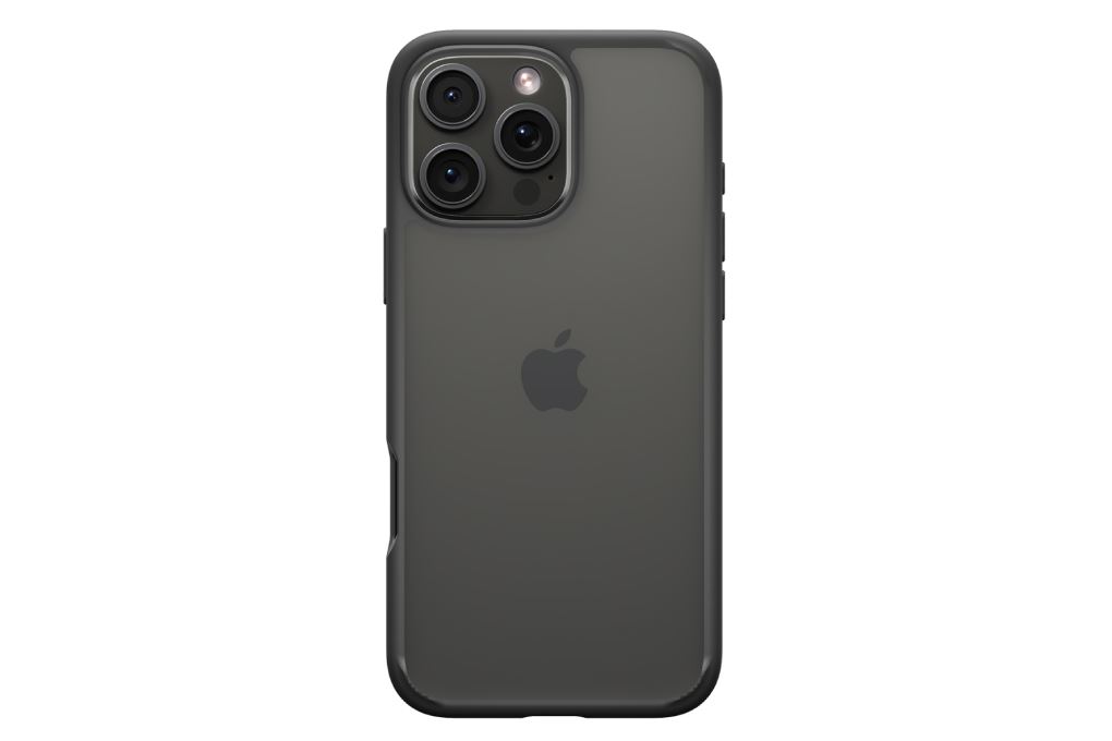 Ốp lưng iPhone 16 Pro Max nhựa cứng viền dẻo SPIGEN Ultra Hybrid Màu Đen
