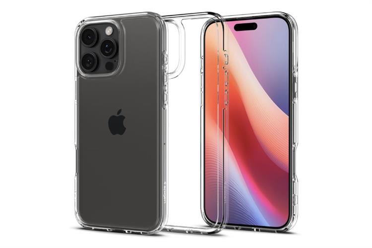 Ốp lưng iPhone 16 Pro Max nhựa cứng viền dẻo SPIGEN Ultra Hybrid Màu Trắng
