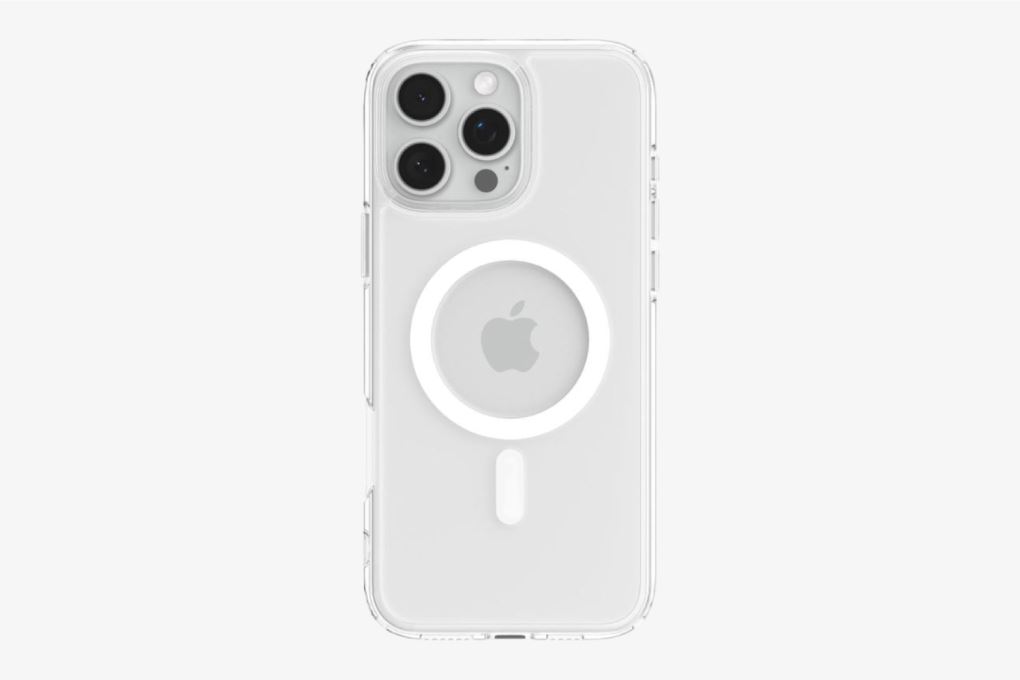 Ốp lưng MagSafe iPhone 16 Pro Max nhựa cứng viền dẻo SPIGEN Crystal Hybrid MagFit ACS08032