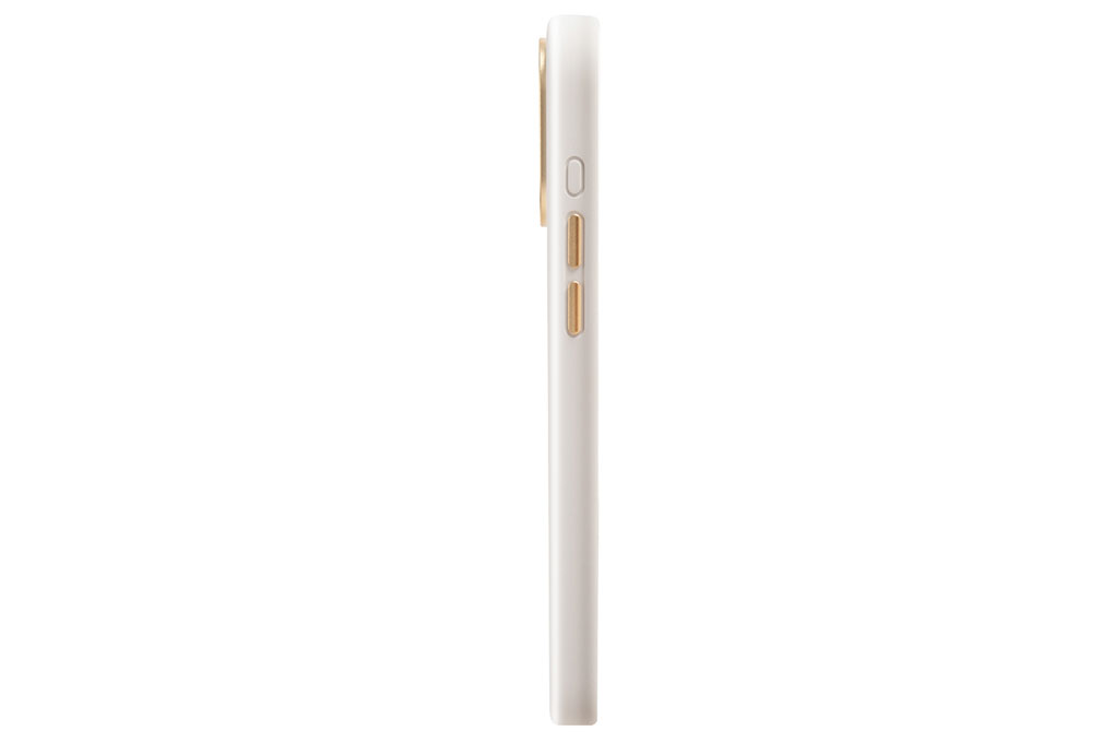Ốp lưng MagSafe iPhone 15 Pro Liquid Silicone Alu UNIQ COEHL MAGNETIC CHARGING CREME - 3