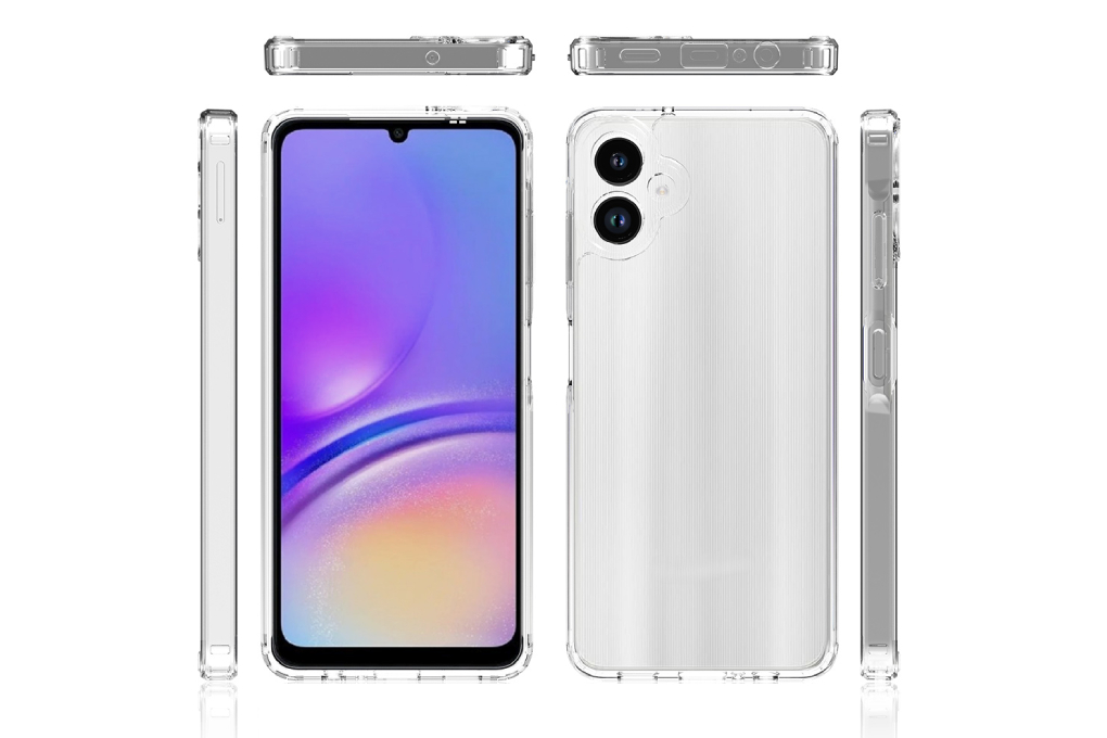 Ốp lưng Galaxy A06 Nhựa cứng viền dẻo Jincase JCS1601 Màu Trắng