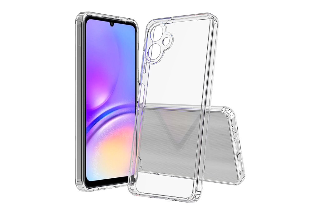 Ốp lưng Galaxy A06 Nhựa cứng viền dẻo Jincase JCS1601 Màu Trắng