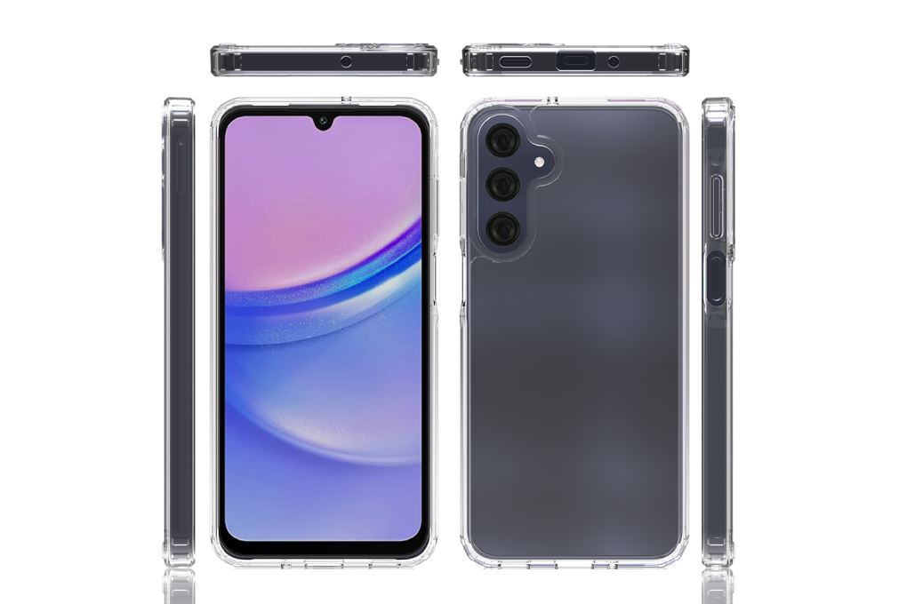 Ốp lưng Galaxy A16 Nhựa cứng viền dẻo Jincase JCS1601 Màu Trắng