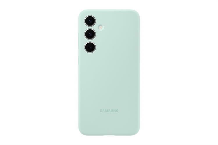 Ốp lưng Galaxy S24 FE Silicone Samsung Màu Xanh mint