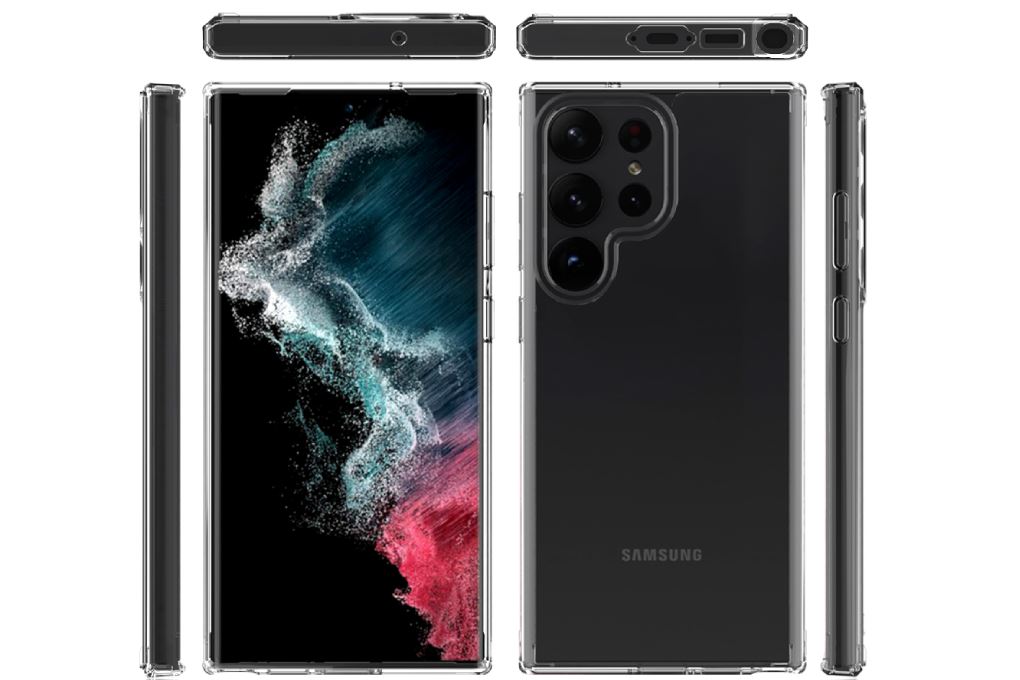 Ốp lưng Galaxy S23 Ultra Nhựa cứng viền dẻo JCS1601 Jincase Màu Trắng
