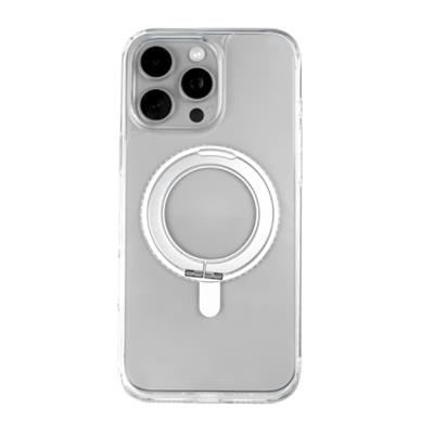 Ốp lưng iPhone 16 Pro Max MagGo Magnetic 360° Nhựa cứng viền dẻo Anker Ring Stand B2B_A90H1 Chính hãng