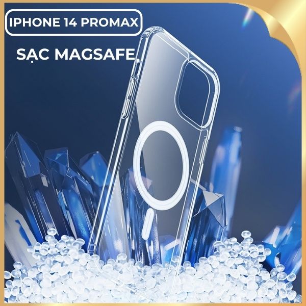 Ốp lưng MagSafe iPhone 14 Pro Max nhựa cứng MG-002
