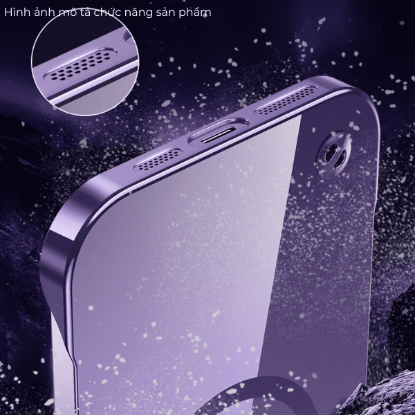 Ốp lưng MagSafe iPhone 16 Pro Max nhựa cứng MG-001 - 8