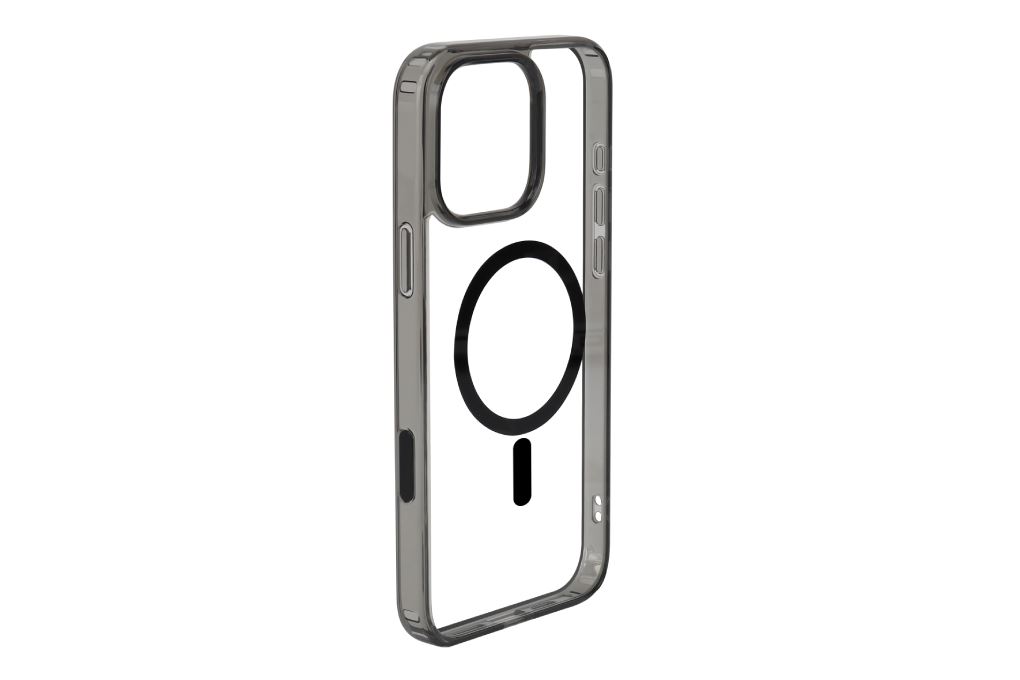 Ốp lưng MagSafe iPhone 16 Pro Max Nhựa cứng viền dẻo Jincase JK5318x Màu Đen