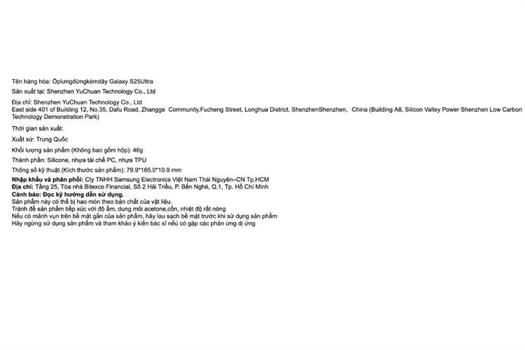 Ốp lưng Galaxy S25 Ultra Silicone PC TPU Samsung Chính hãng Màu Xám