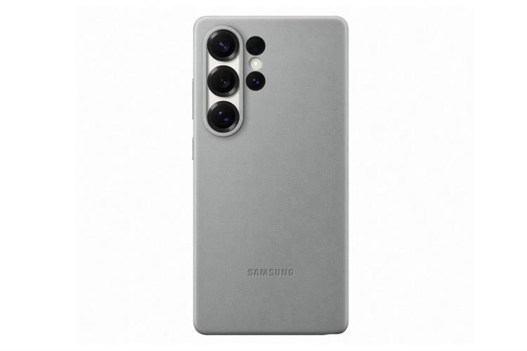 Ốp lưng Galaxy S25 Ultra Nhựa cứng PC Da PU Samsung Kindsuit Chính hãng Màu Xám