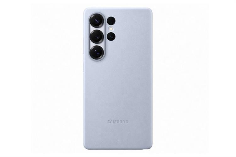 Ốp lưng Galaxy S25 Ultra Nhựa cứng PC Da PU Samsung Kindsuit Chính hãng Màu Xanh nhạt
