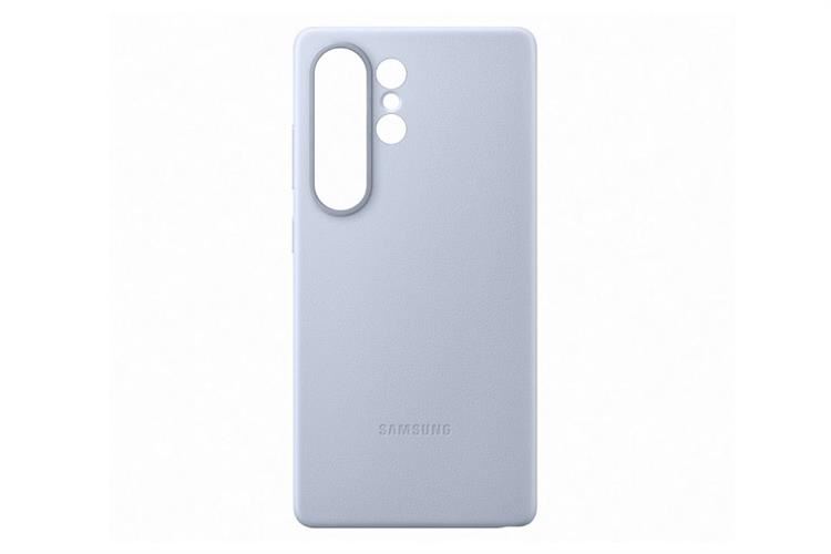 Ốp lưng Galaxy S25 Ultra Nhựa cứng PC Da PU Samsung Kindsuit Chính hãng Màu Xanh nhạt