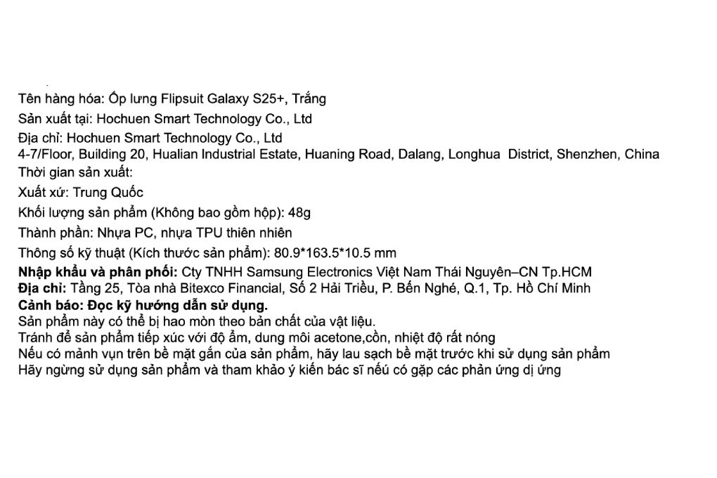 Ốp lưng Galaxy S25+ Nhựa PC TPU Samsung Flipsuit Chính hãng - 5