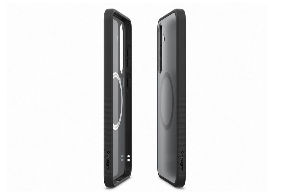 Ốp lưng MagSafe Galaxy S25+ Nhựa PC TPU Samsung x Spigen Capella Chính hãng Màu Xám