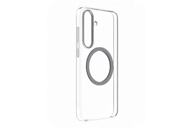 Ốp lưng Galaxy S25+ Nhựa PC TPU Samsung Magnetic Chính hãng Màu Trắng