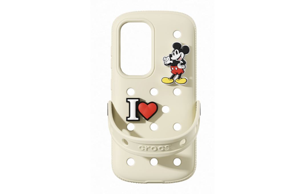 Ốp lưng Galaxy S25 Silicone nhựa cứng PC Samsung x Crocs Chính hãng Màu Màu be