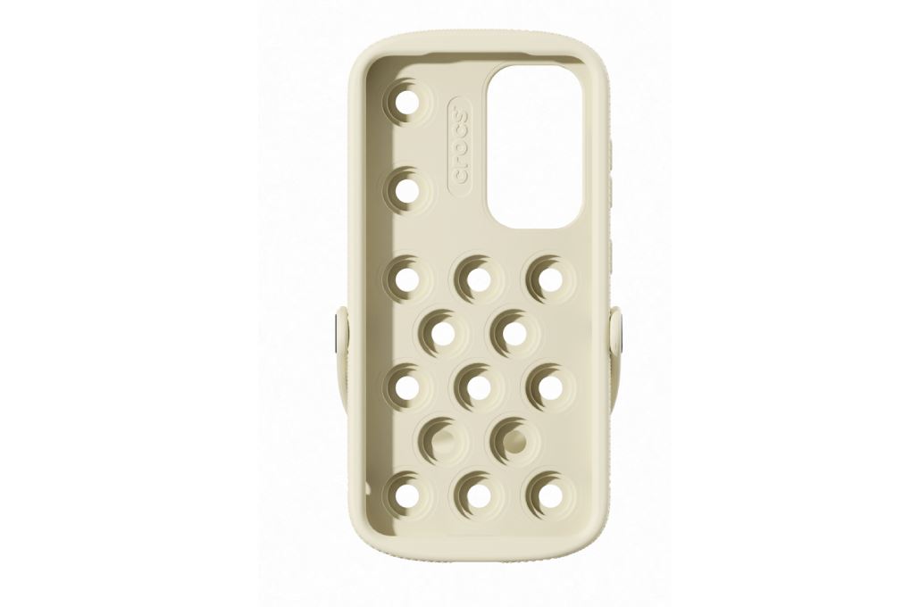 Ốp lưng Galaxy S25 Silicone nhựa cứng PC Samsung x Crocs Chính hãng Màu Màu be